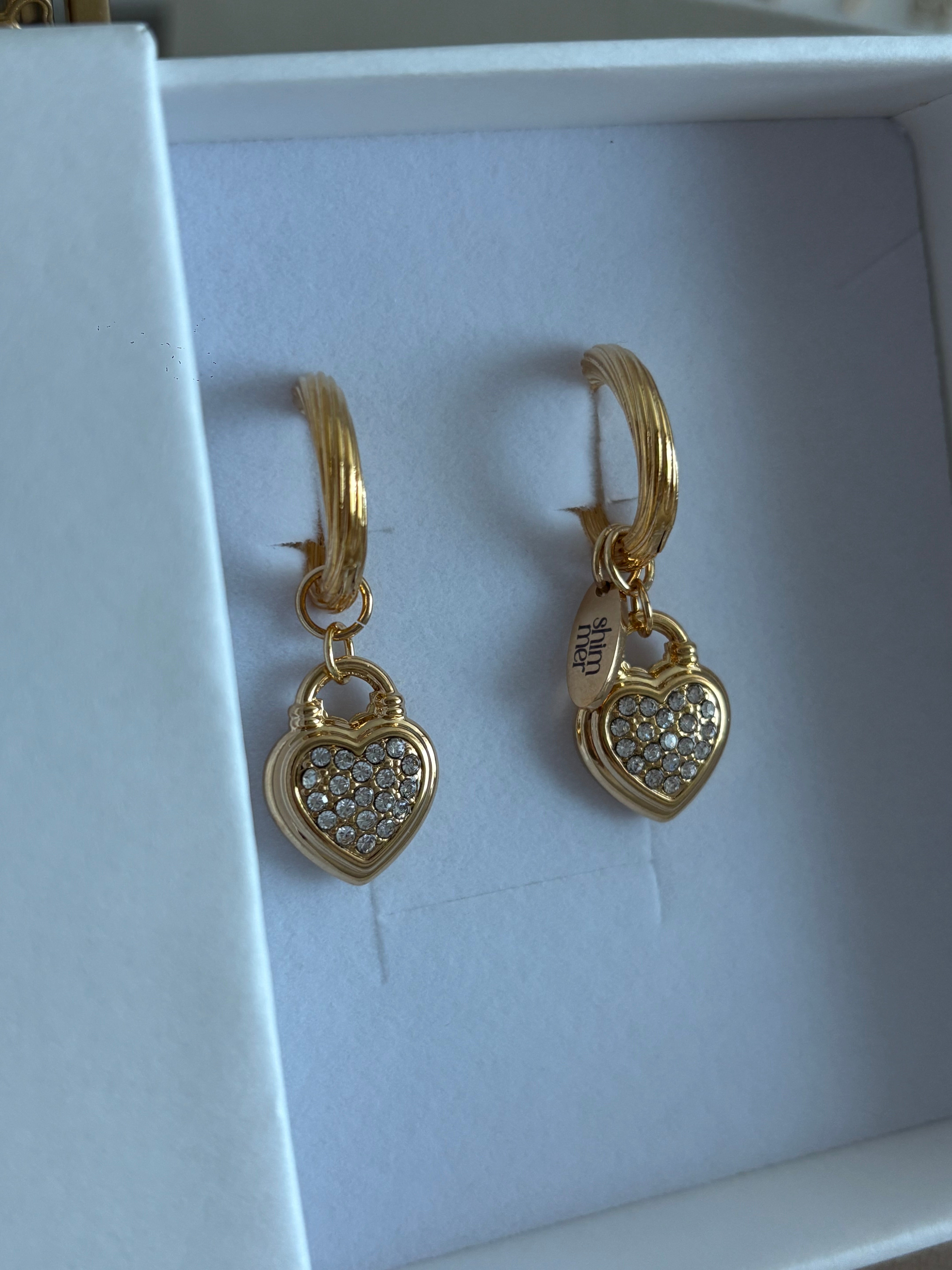 Asymmetrical Earrings – shimmer