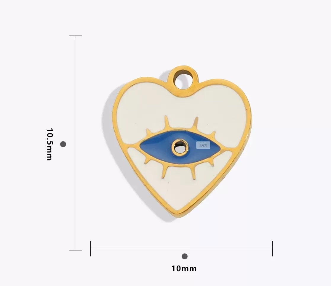 Bleu eye heart
