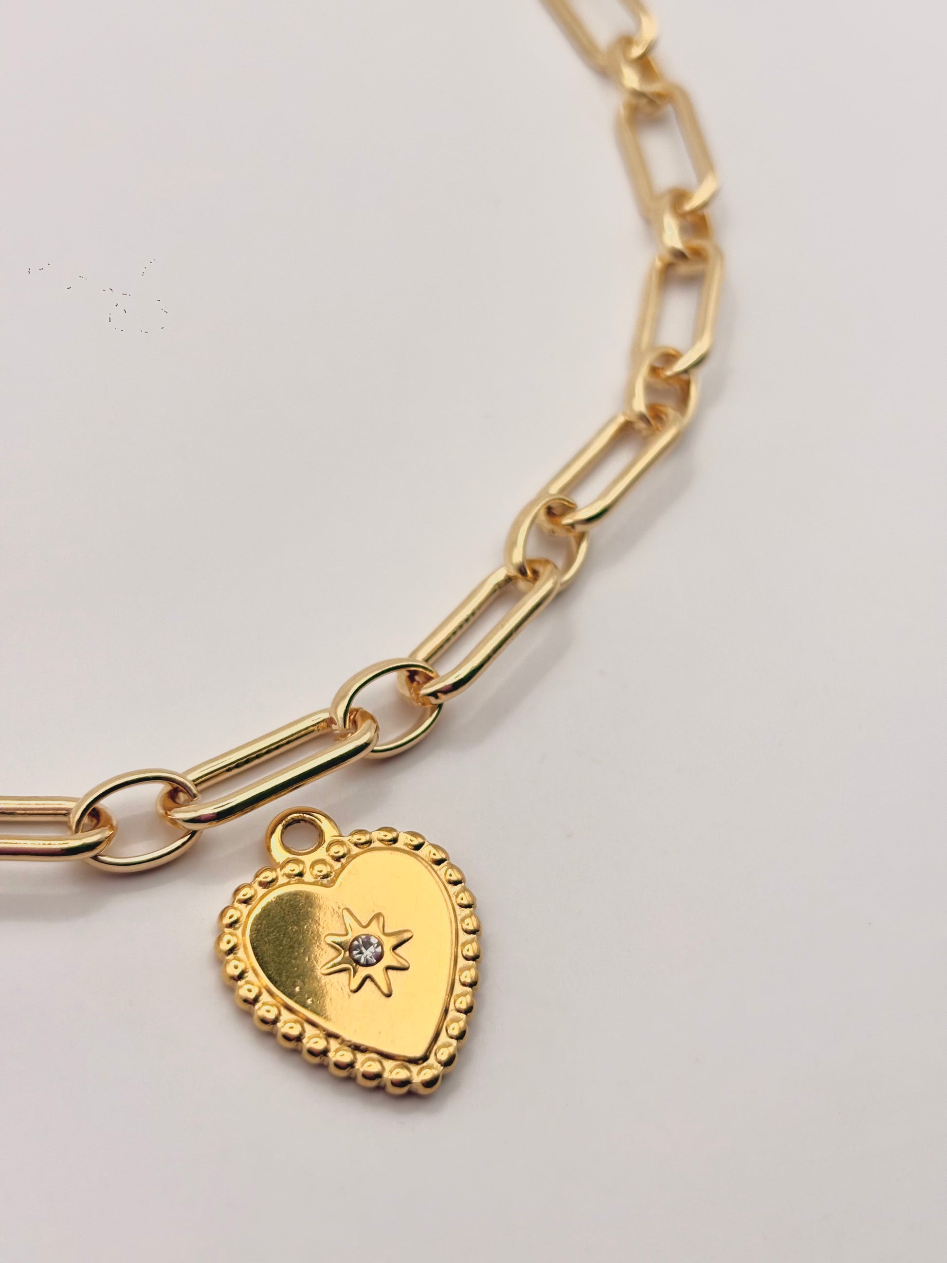 Gold heart