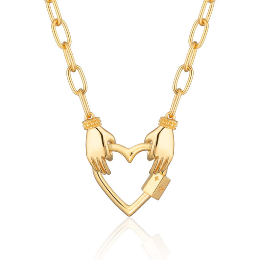 Hands on Heart Necklace